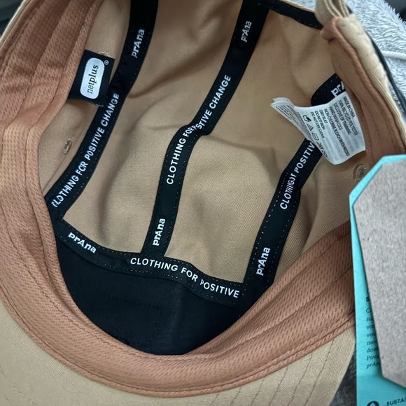 PrAna Foothills Flat Brim Hat UNISEX NWT UPF50+ - Picture 2 of 4